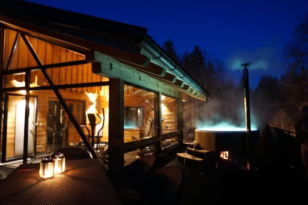Chalet S - 5 Sterne Luxus Ferienhaus Direkt Am Eibsee Und Zugspitze Grainau Eksteriør bilde