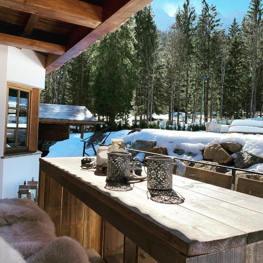 Chalet S - 5 Sterne Luxus Ferienhaus Direkt Am Eibsee Und Zugspitze Grainau Eksteriør bilde