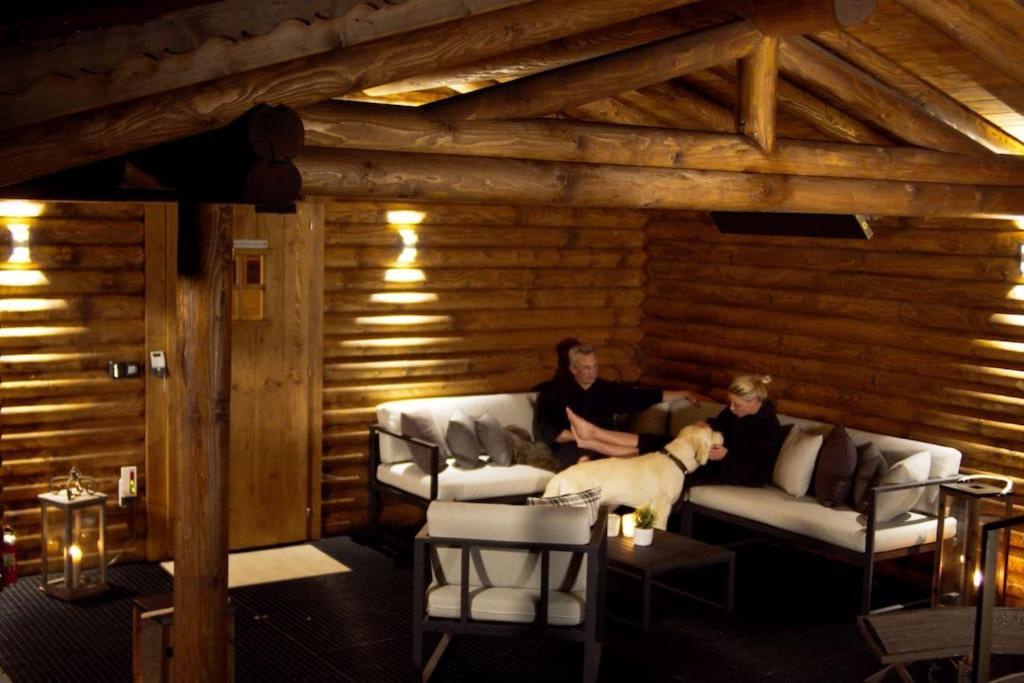Chalet S - 5 Sterne Luxus Ferienhaus Direkt Am Eibsee Und Zugspitze Grainau Eksteriør bilde