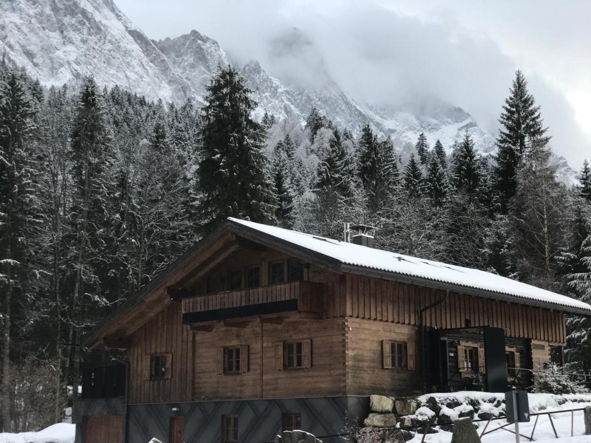Chalet S - 5 Sterne Luxus Ferienhaus Direkt Am Eibsee Und Zugspitze Grainau Eksteriør bilde