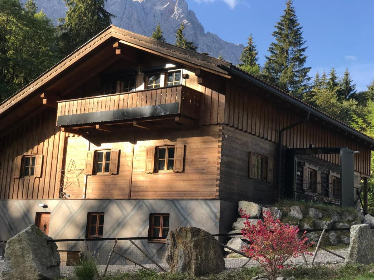 Chalet S - 5 Sterne Luxus Ferienhaus Direkt Am Eibsee Und Zugspitze Grainau Eksteriør bilde