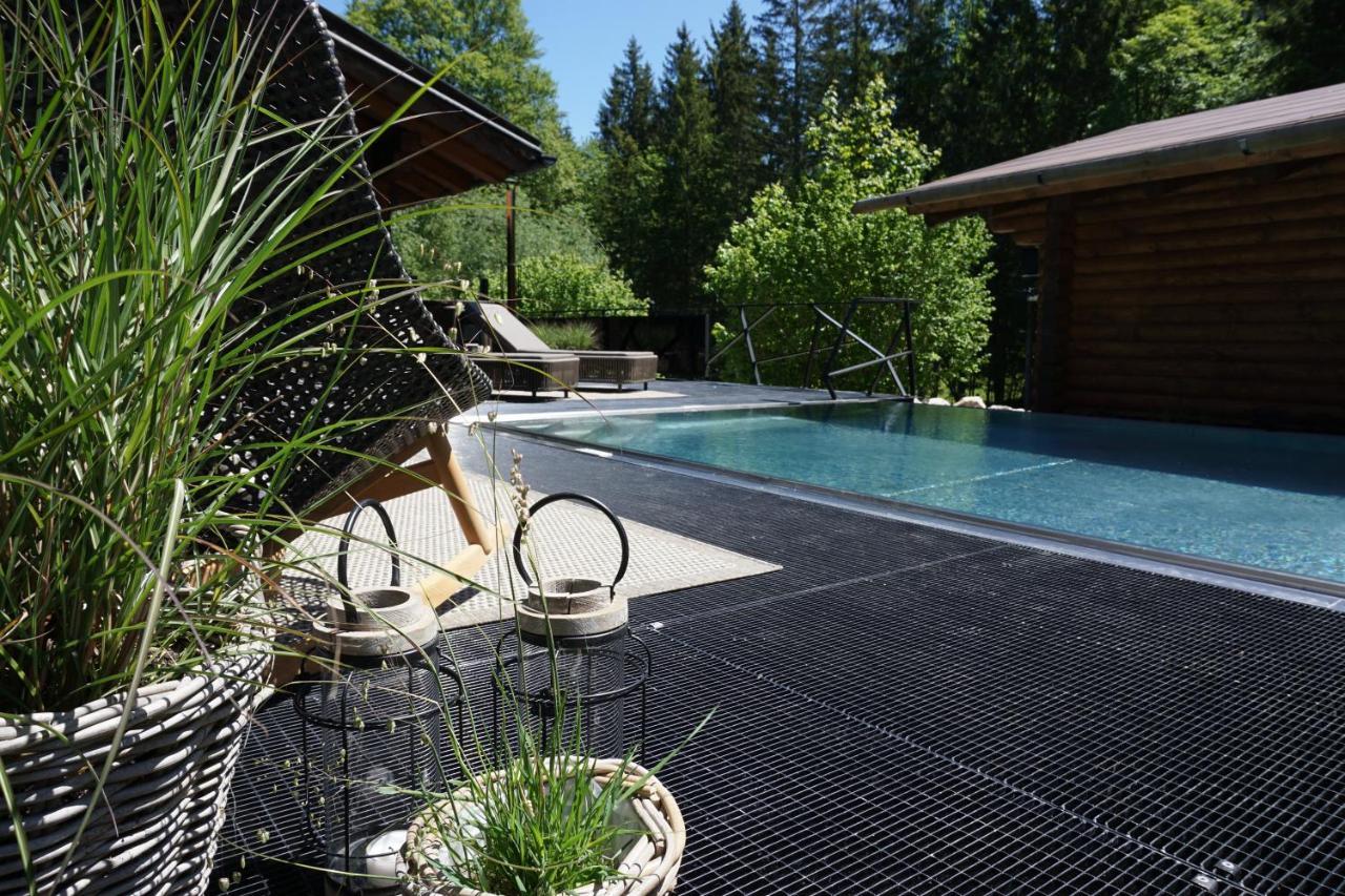 Chalet S - 5 Sterne Luxus Ferienhaus Direkt Am Eibsee Und Zugspitze Grainau Eksteriør bilde